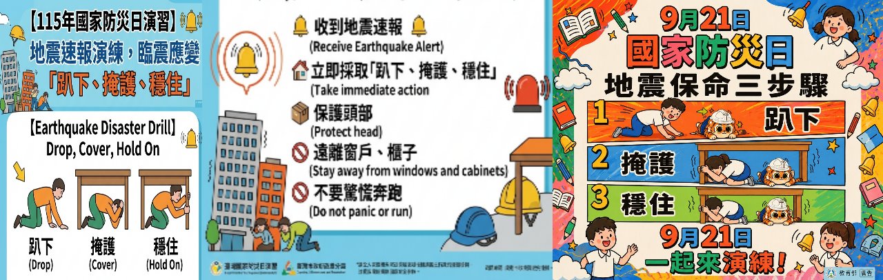 國家防災日宣導