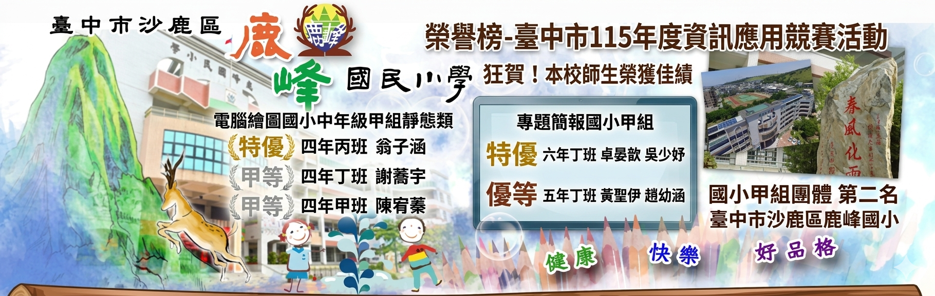 115年度資訊應用競賽成績